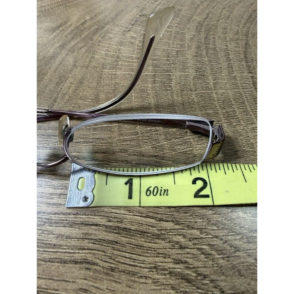 Versace Versus MOD 7006 1043 Rose Gold Metal Half Rim Glasses